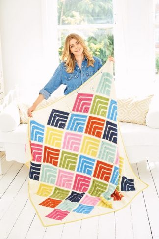 Stylecraft 9956 DK - Mitered Square Banket
