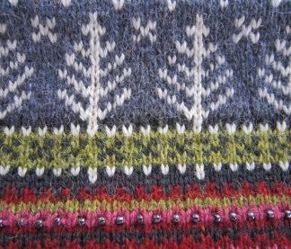 Alternative view of Janie Crow DK - Norwegian Wood Cushion
