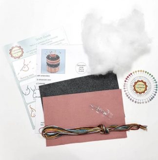 Alternative view of Felt Pincushion Kit by Corinne Lapierre
