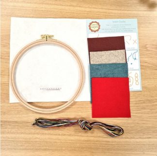 Alternative view of Robin Felt Applique Hoop Craft Kit by Corinne Lapierre