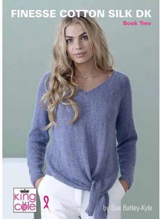 Finesse Cotton Silk DK Book Two by King Cole