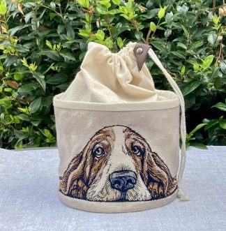 Hound Project Bag for Knitting & Crochet