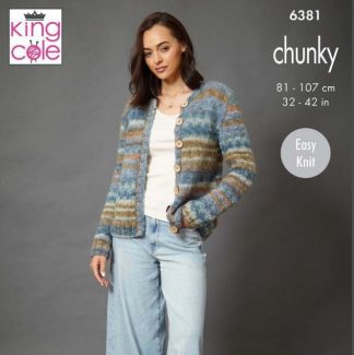 Alternative view of Sweater and Cardigan 6381 by King Cole