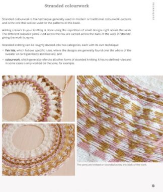 Alternative view of Colourwork in the Round by Anna Dervout