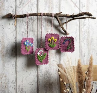 Alternative view of Embroidered Crochet by Anna Nikipirowicz