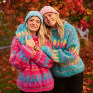 Alternative view of Happy Nordic Knits by Une Cecilie Oksvold