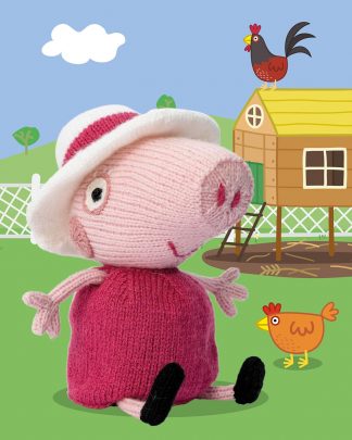Alternative view of Knitting Peppa Pig Over 20 knitted toy patterns