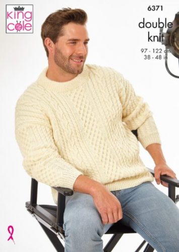 KC6371 DK Men's Sweaters by King Cole