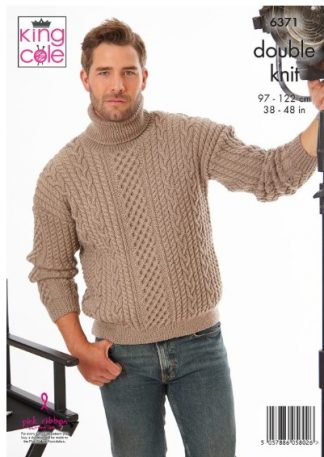 Alternative view of KC6371 DK Men's Sweaters by King Cole