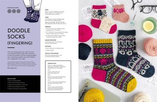 Alternative view of The Doodle Knit Directory -  200 mix and match motifs and patterns for knitted accessories by Jamie Lomax