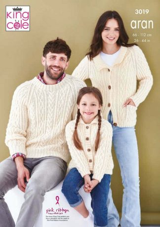 Family Sweaters Aran by King Cole