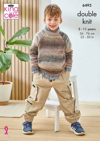 Boys Sweaters DK 6493 by King Cole