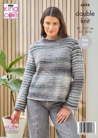 Alternative view of Ladies Sweaters 6494 DK by King Cole
