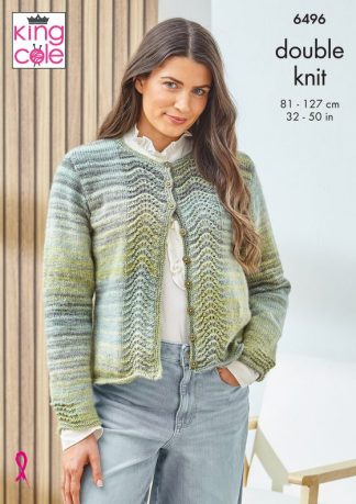 Cardigans Ladies 6496 DK by King Cole