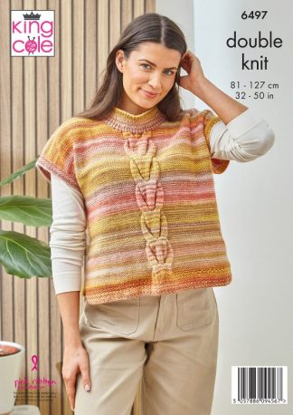 Alternative view of Tunics Ladies DK 6497 by King Cole
