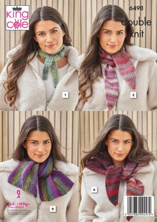 Alternative view of Scarves DK 6498 by King Cole